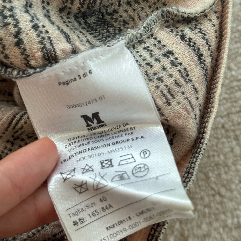 Missoni Patterned Knit Top - Picture 3 of 3